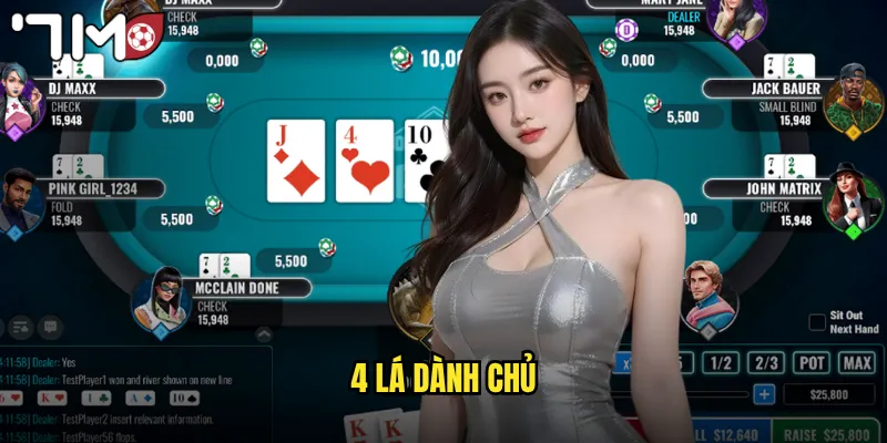4 Lá Dành Chủ 7m Game Bài Đối Kháng Hấp Dẫn Nhất 1 4 lá dành chủ